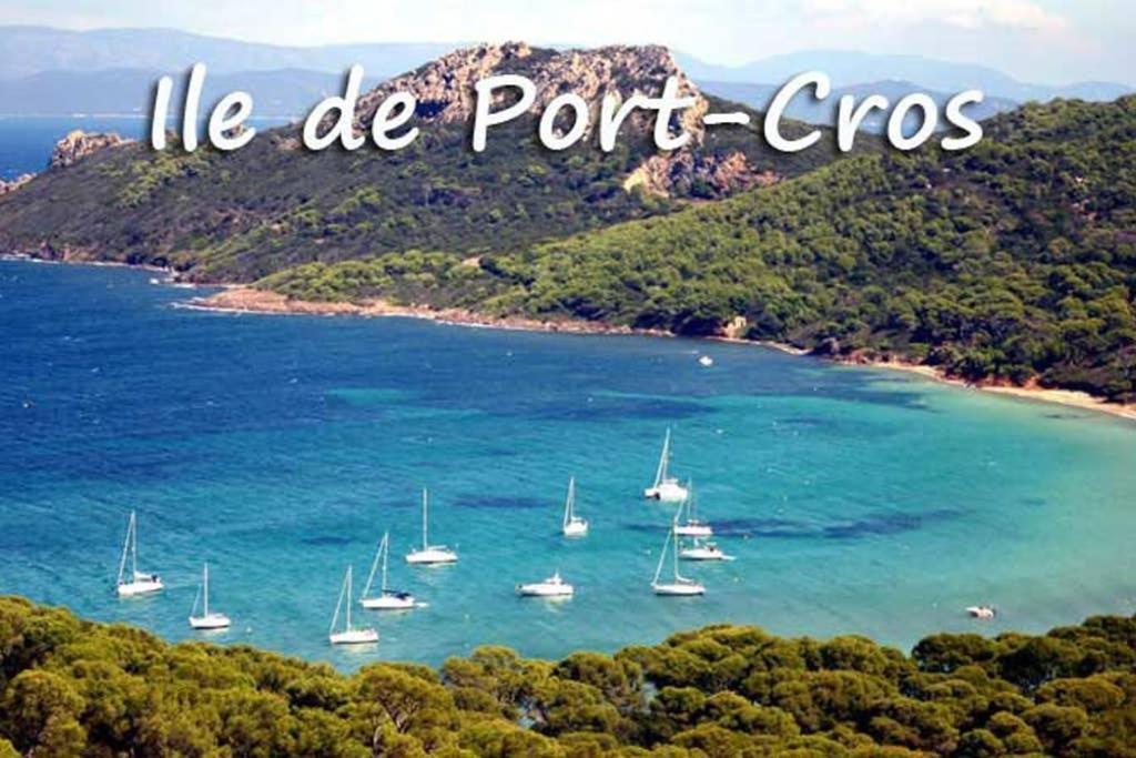 Studio Port De Hyeres Proche Des Plages Екстериор снимка